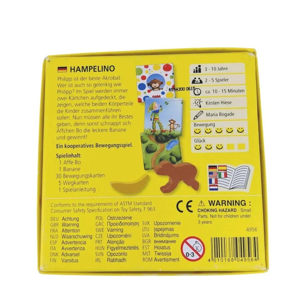 HABA Game Hampelino Acrobat Complete Ages 3-10 HTF